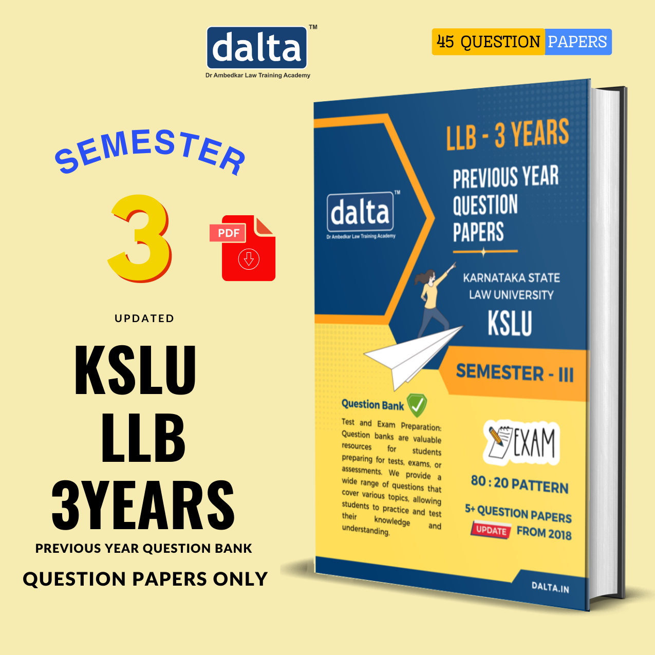 Semester-III ( Kslu- Question Bank ) 80 : 20 Pattern