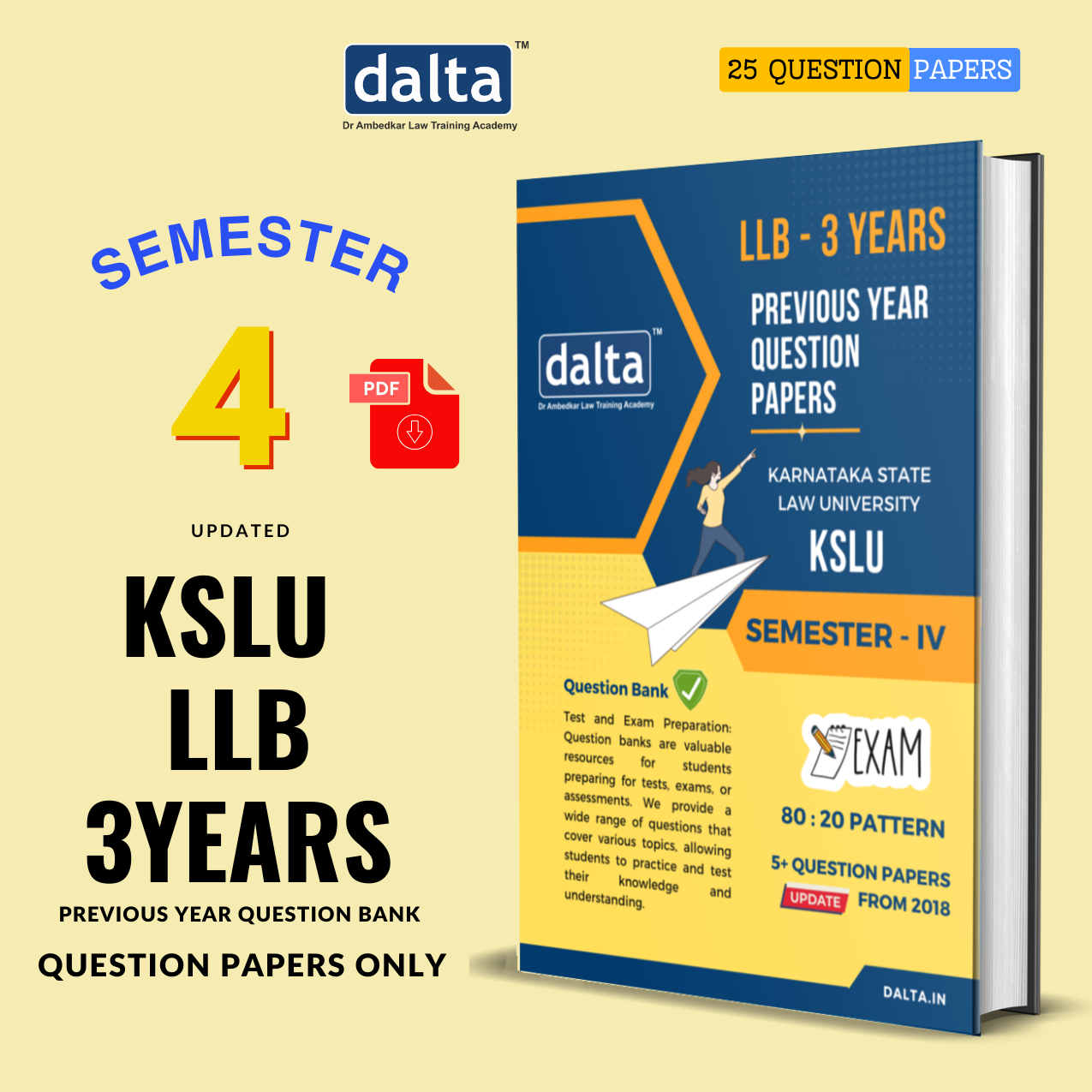 Semester-IV Kslu Question Bank 80:20