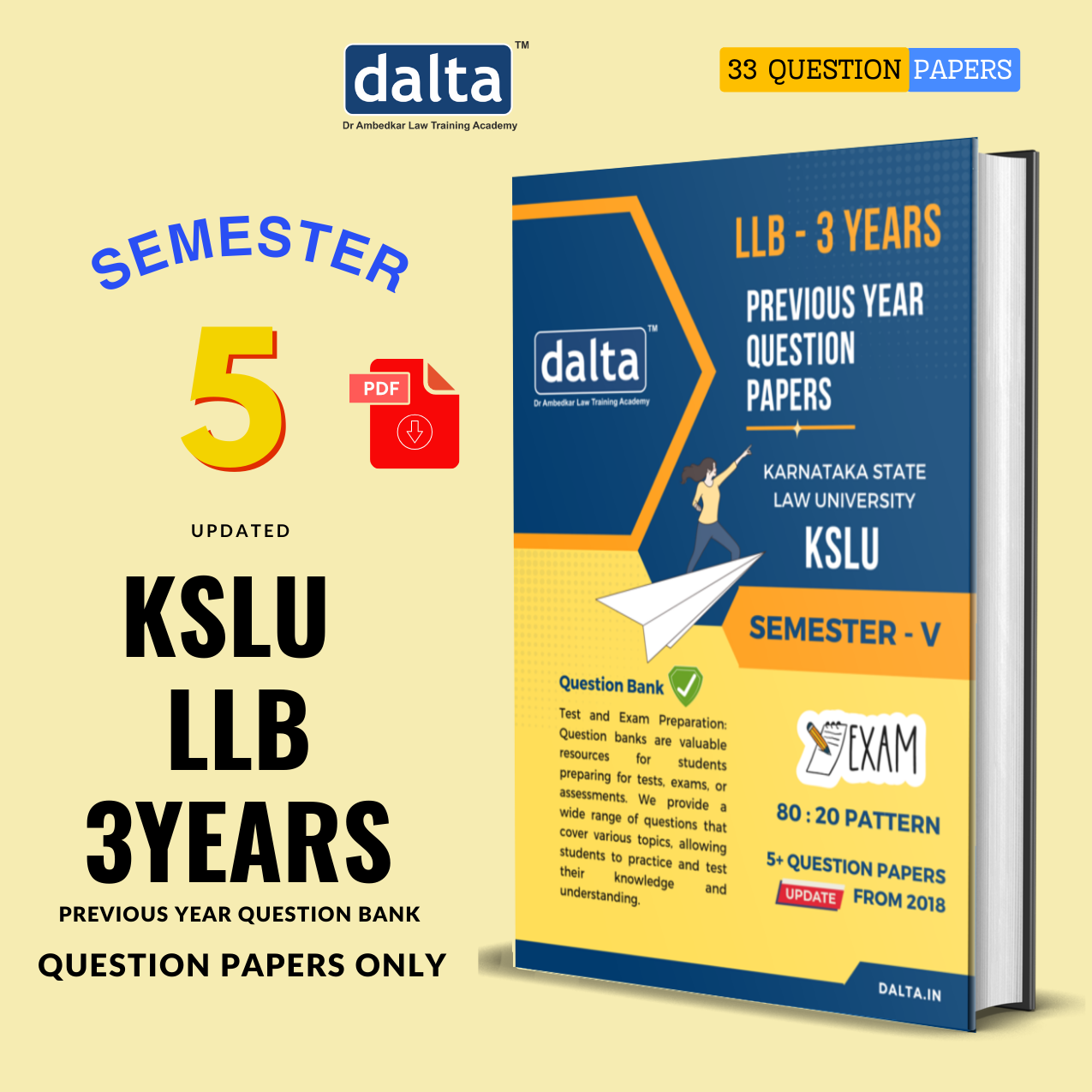 Semester-V Kslu Question Bank 80:20